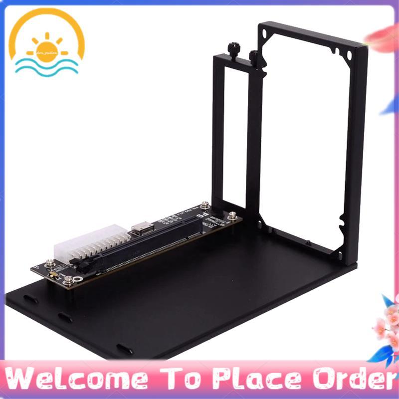 PCIe 4.0 X4 64Gbps F9G-BK7 OCuLink แล็ปท็อปกราฟิกการ์ดภายนอก ATX GPU Dock สําหรับ M. การ์ดอะแดปเตอร์
