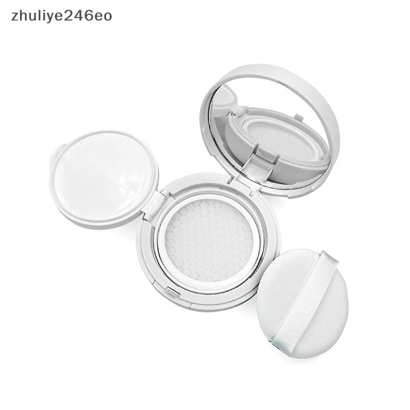 Zhuliye246eo] 15g/0.5oz Empty Air Cushion Puff Box Portable Cosmetic Makeup Case Container With Powd