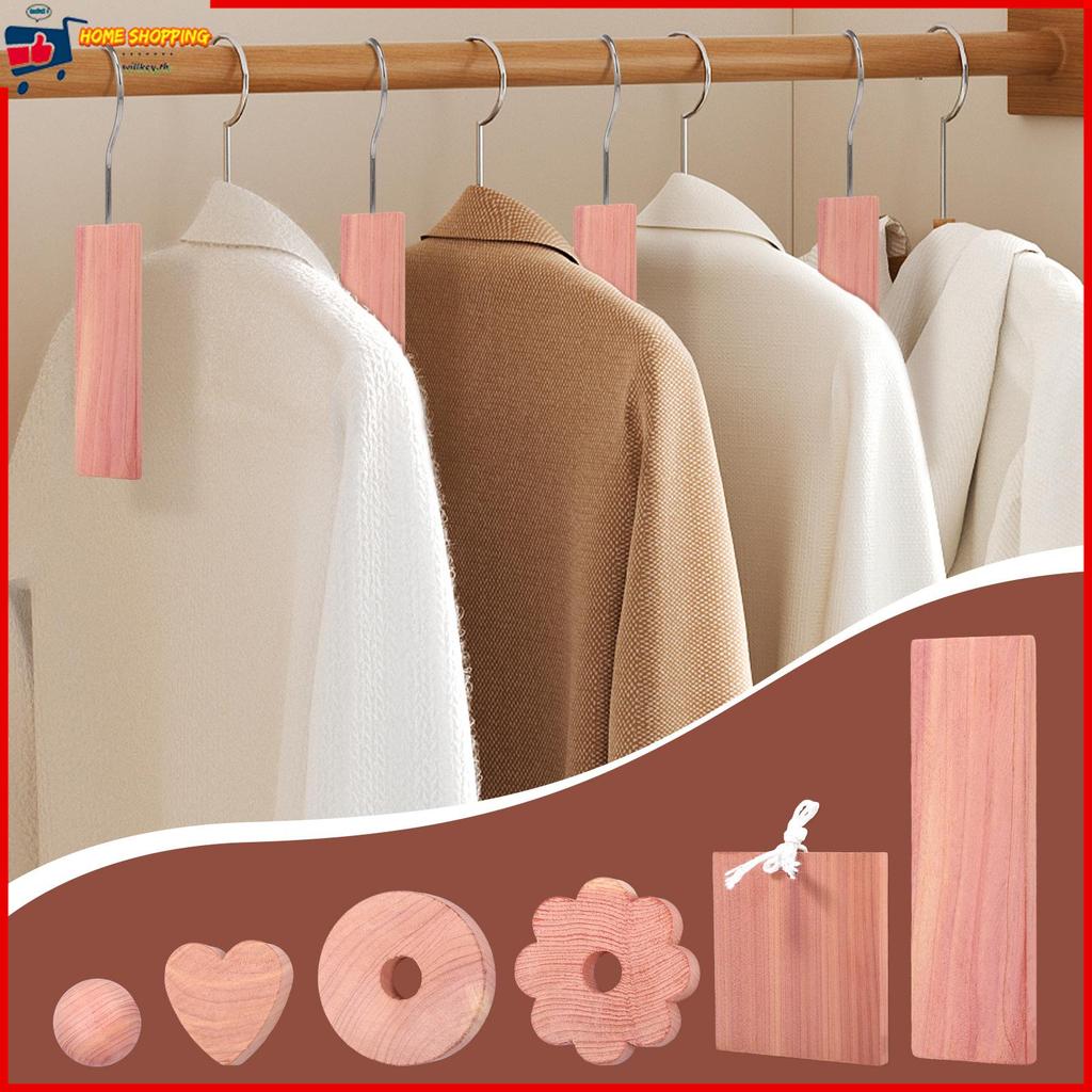 67 ชิ้น Cedar ไม้ Plank Bundle เสื้อผ้า Cedar Block สําหรับตู้ตู้ตู้ชั้นวาง SHOPTKC2492