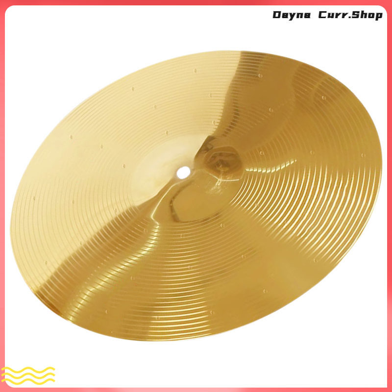 เครื่องดนตรีกลอง Cymbal Practice Drum Crash Cymbal Metal Drum Cymbal Jazz Drum Cymbal nduni