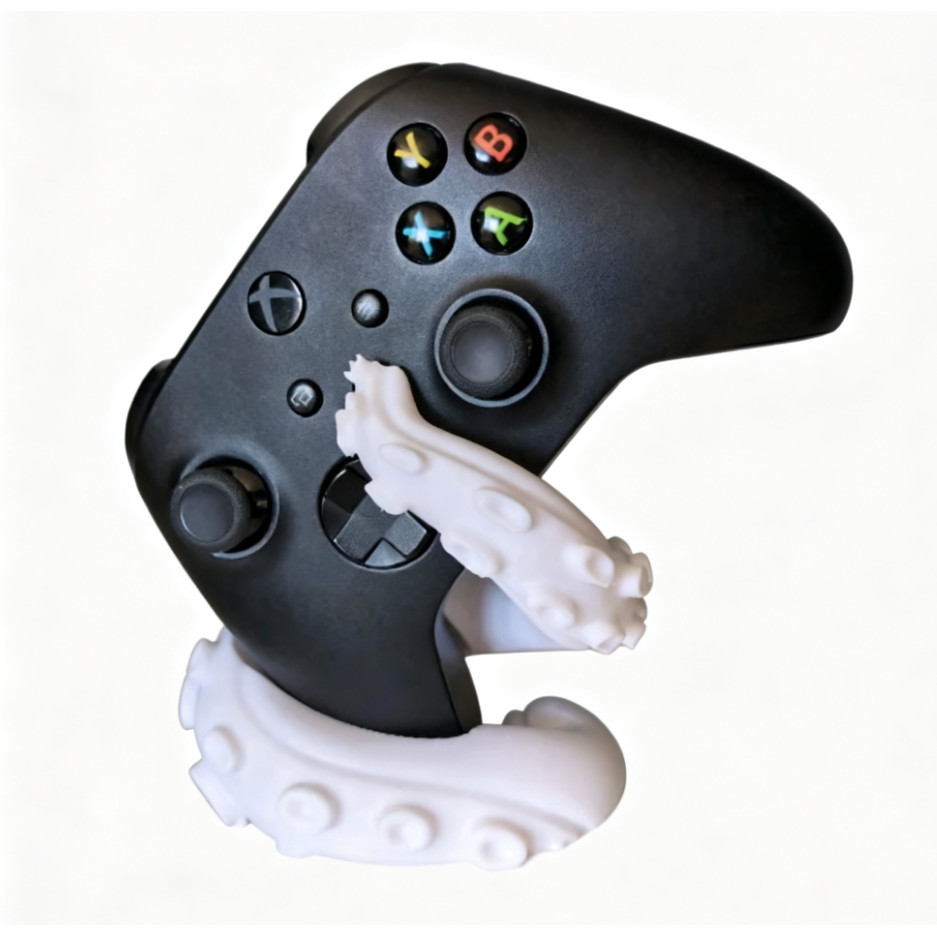 Cthulhu Octopus Tentacle Game Controller Holder, Cool 3D พิมพ์ Gamer Desk Accessory, Universal Gamep