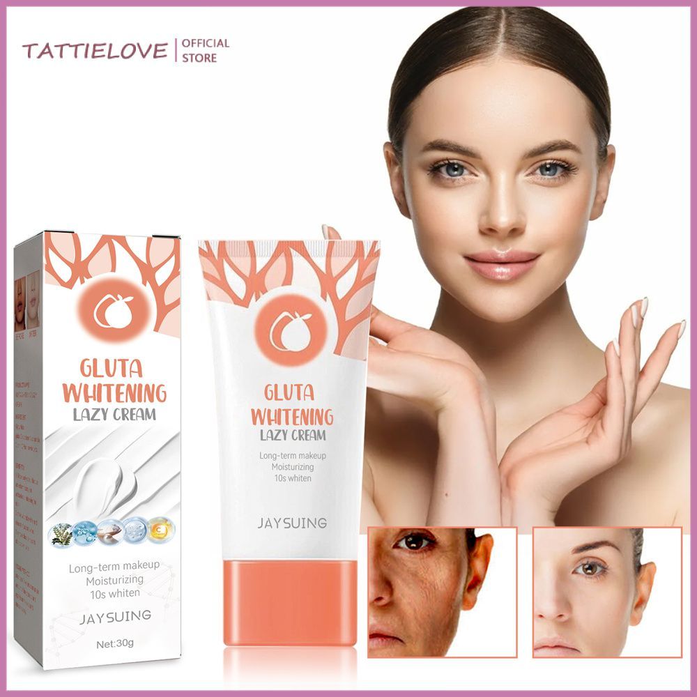 Tattielove Jaysuing Gluta Whitening Lazy Cream ครีมไวท์เทนนิ่ง ครีมบํารุงผิวหน้ากลางวัน สกินแคร์ มอย
