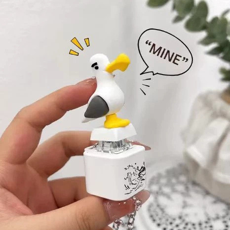 Seagull Mine Light & Sound Keychain - ของเล่นคีย์คีย์บอร์ดความเครียด