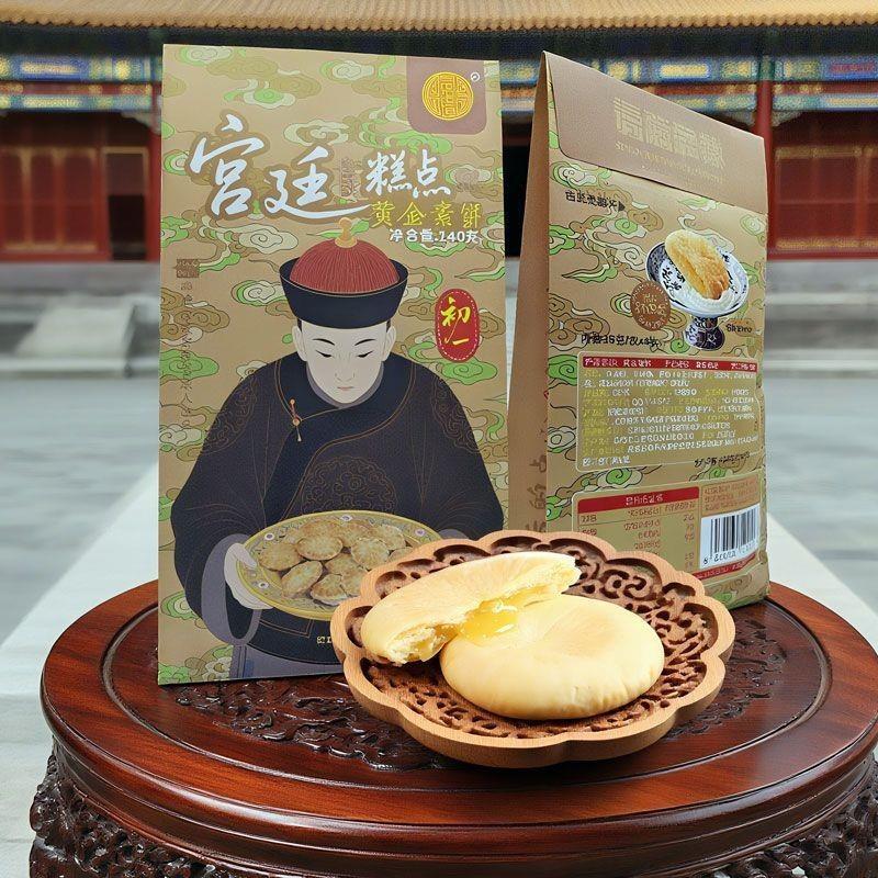Yihe Food Shop Dim Sum First Fifteen ขนมมังสวิรัติ Mung Bean Cake Palace Shou Tao Cake Non-Relic Sna