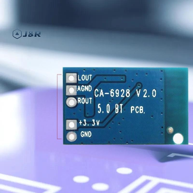 J & R> 1PCS Mono 5.0 โมดูลเสียง CA-6928 DC3.3-6V สําหรับเครื่องเล่นเพลงไร้สายลําโพงตัวรับสัญญาณดัดแป