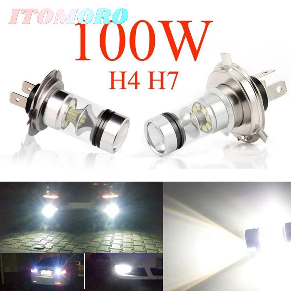 ITOMORO H4 H7 Driving Light 100W แสงสีขาว