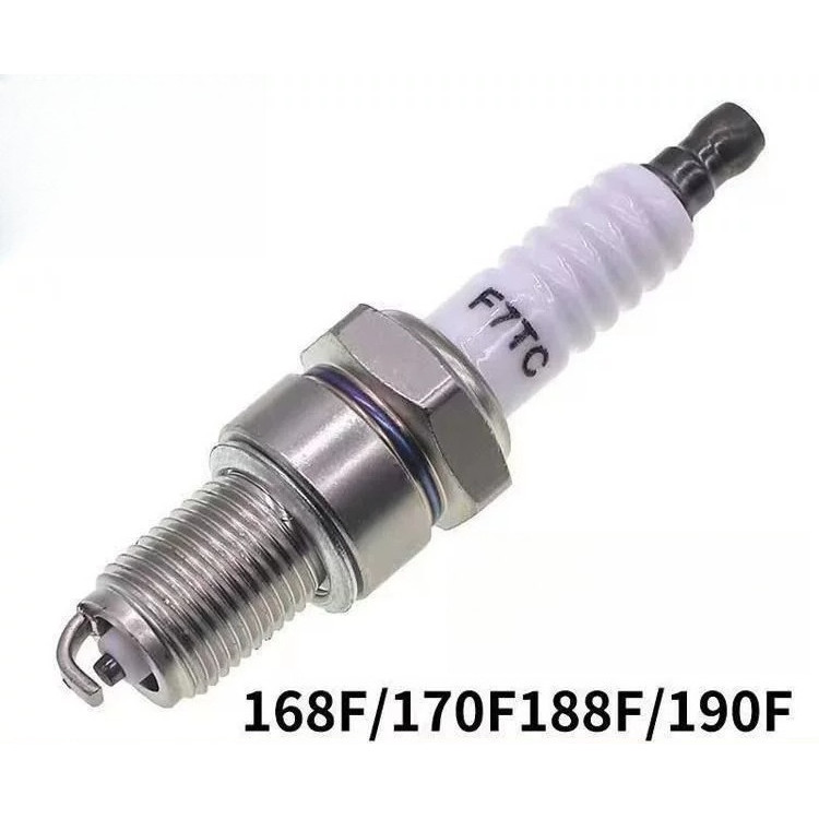 168/170F/188 หัวเทียนเครื่องกําเนิดไฟฟ้าเบนซิน F7TC/F6TC/F5TC/AX100