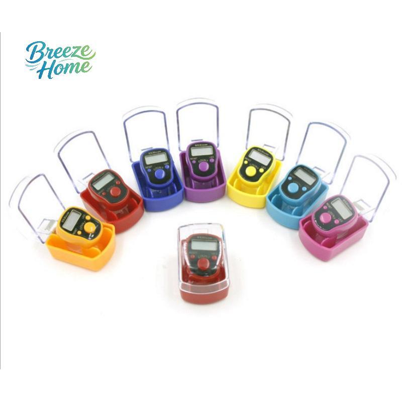 [Breeze] 5 หลัก LED Tally Counter Finger Ring Hand Tally Counter Digital Timers