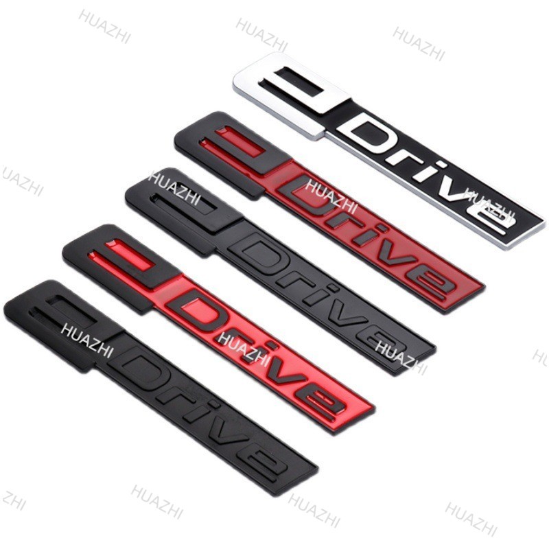 รถ 3D ABS eDrive โลโก้ Badge Emblem Decals สติกเกอร์สําหรับ BMW i3 i4 i8 ix3 i01 i12 i15 G28 X1 X3 X