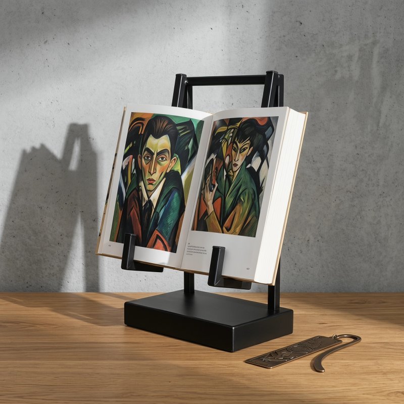 ขาตั้งสําหรับ Book Artwork Storage Rack Display Holder Card Decorative Platter junshaoyipin