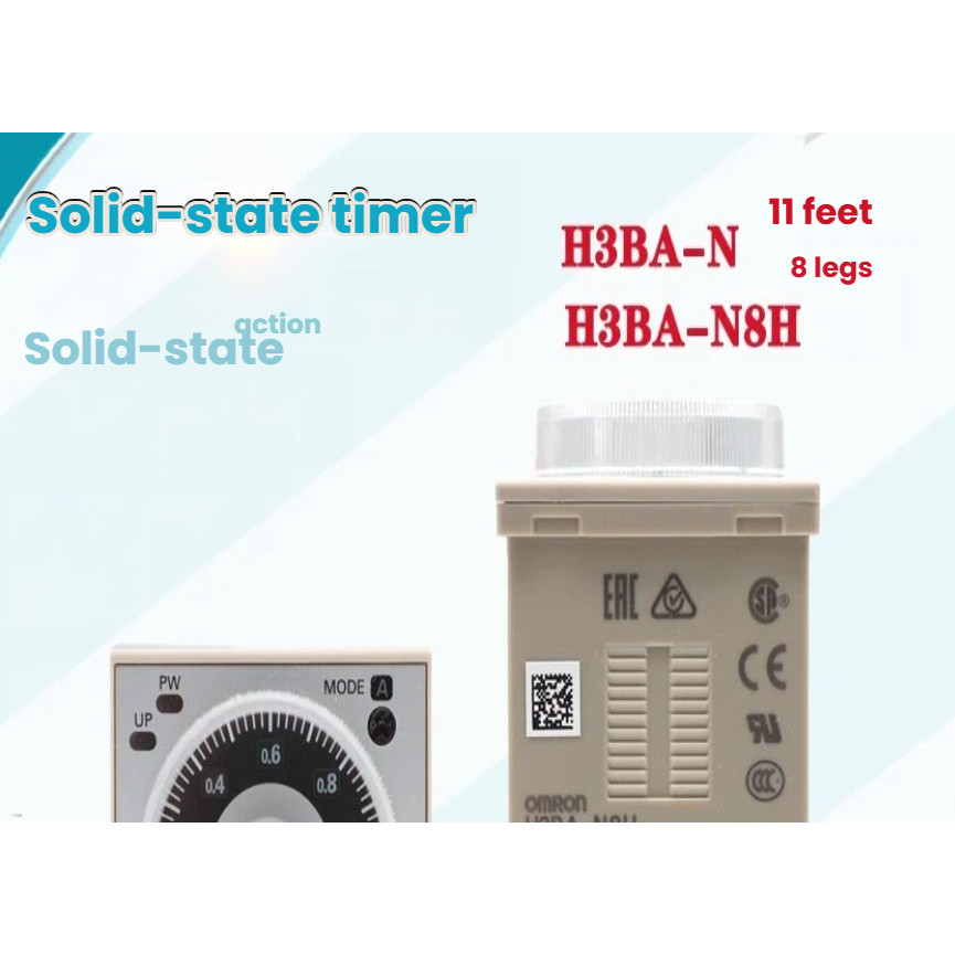 Omron ของแท้ผลิตภัณฑ์ Power-on Delay Time Relay H3BA-N/H3BA-N8H 24VDC 220AC