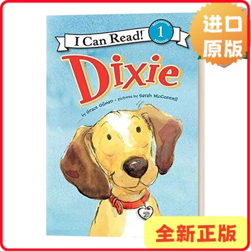 [สต๊อกพร้อมดั้งเดิม] Dixie Puppy Dixie Story I Can Read 1 English Original Gilman9780061719134