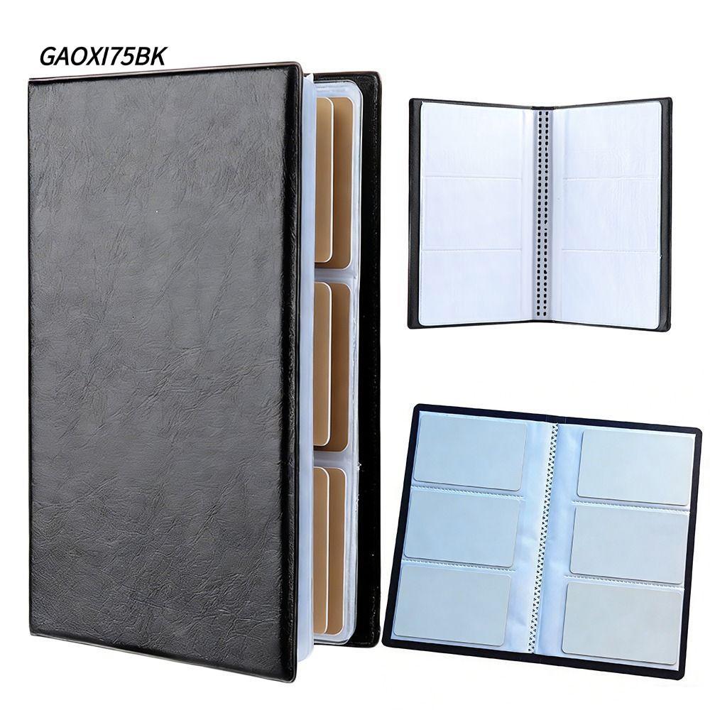 GAOXI75BK Cards อัลบั้ม Collection หนังสือบัตรเครดิต