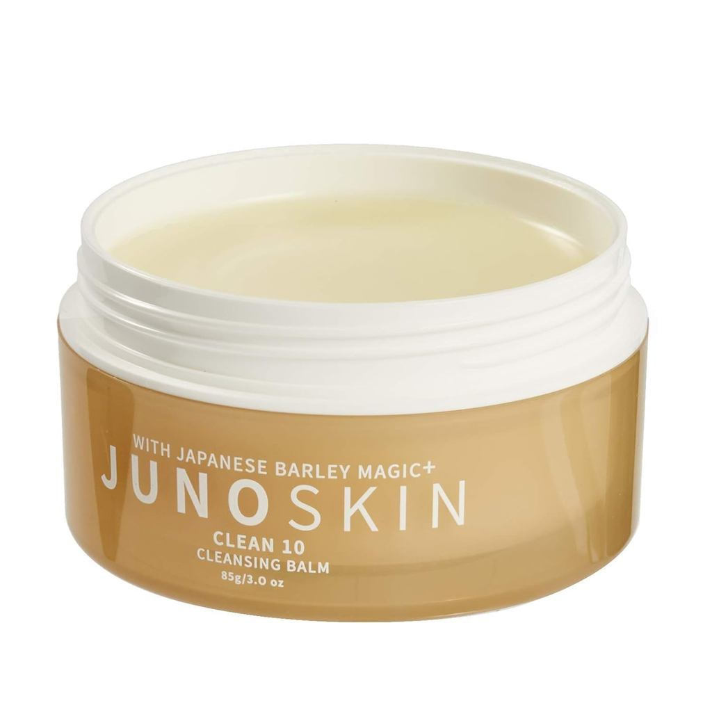 Junuo Company ครีมทําความสะอาด 10 ชนิดของส่วนผสม ผลิตภัณฑ์ล้างเครื่องสําอาง 85g/3.0oz