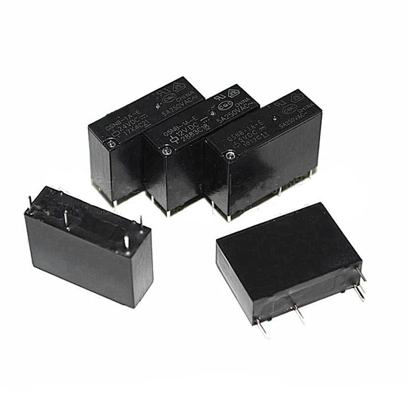 10 G5NB-1A-E-5VDC 12VDC 24VDC DC5V DC12V DC24V 5A G5NB-1A-E-5VDC G5NB-1A-E-12VDC G5NB-1A-E-24VDC รีเ