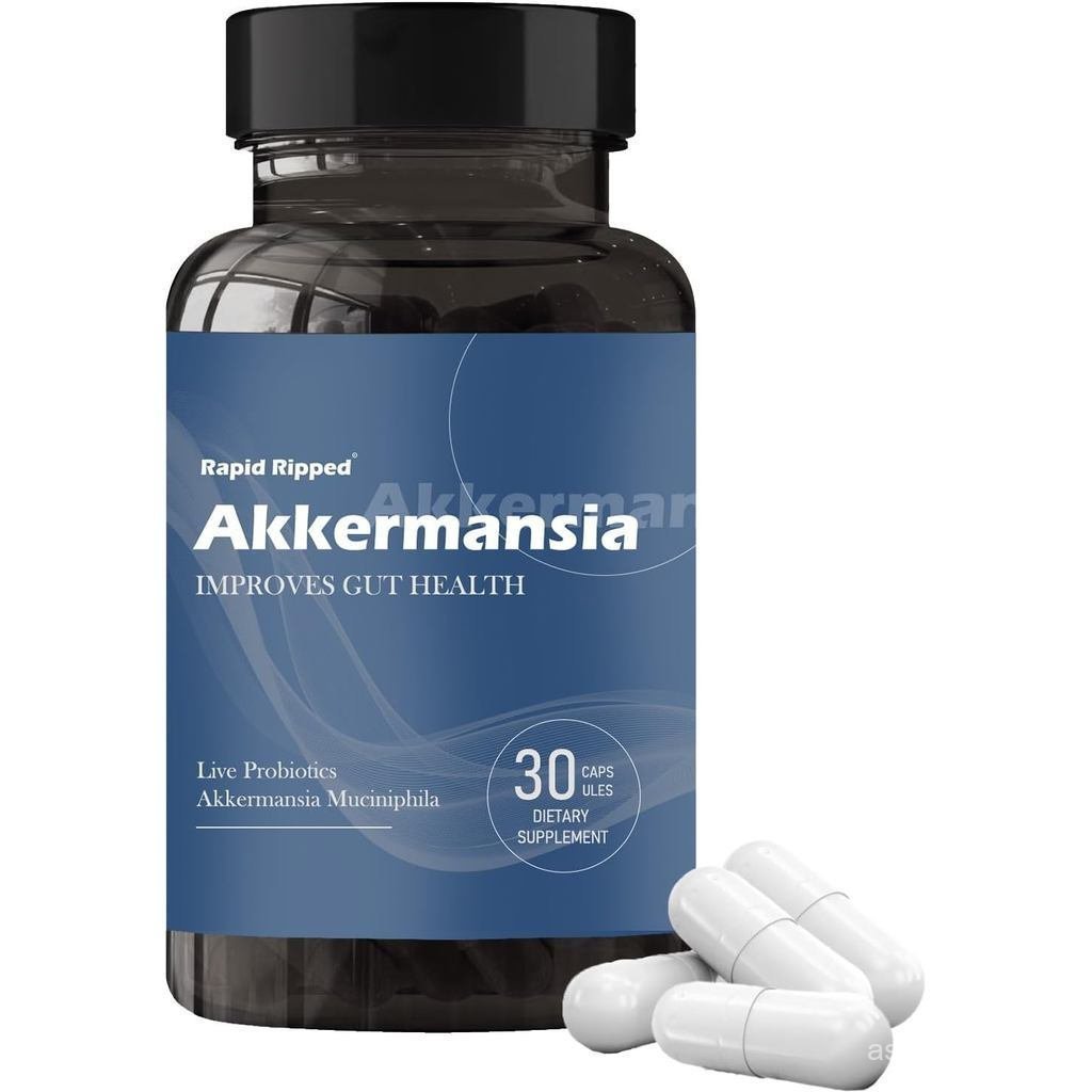 AkermansiaProbioticwithPrebioticFiber-เพิ่มขึ้นGLP-1,DelayedRelease,Third-PartyTested,100MAFULiveStr