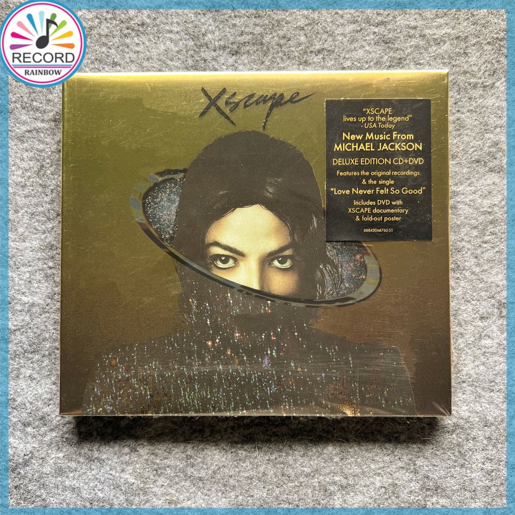 Michael Jackson Xscape Original CD+DVD Album [Sealed] Brand New