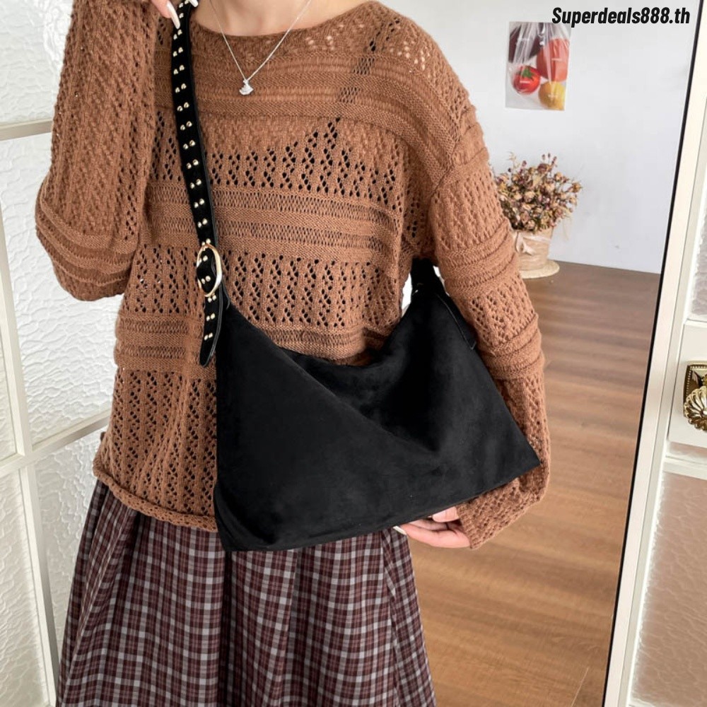 Women Matte Finish Minimalist Shoulder Underarm Bag _SD88