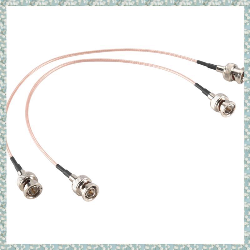 [h5bl3j6wj.ph] 2 ชิ้น 3G HD SDI สาย BNC 30 ซม. 75 โอห์มสําหรับกล้องอุปกรณ์วิดีโอรองรับ HD-SDI 3G-SDI