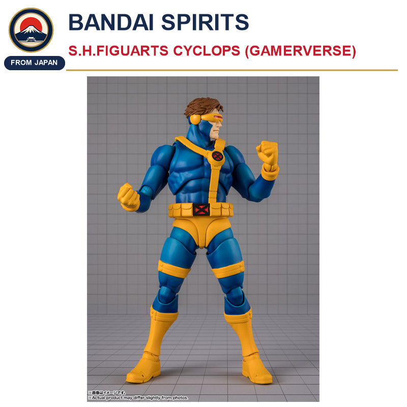 S.H.Figuarts Cyclops GAMERVERSE MARVEL X-MEN BANDAI SPIRITS Action Figure Toy