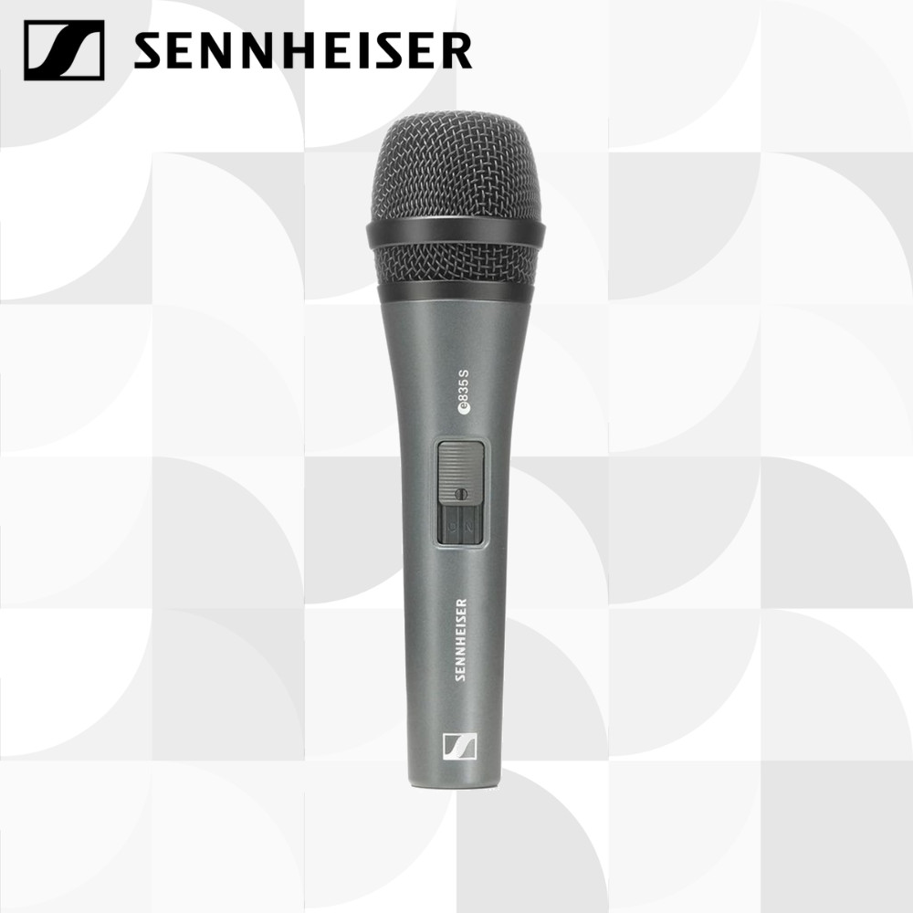 SENNHEISER E 835-S Dynamic Vocal Microphone ไมโครโฟน【ส่งตรงจากญี่ปุ่น】