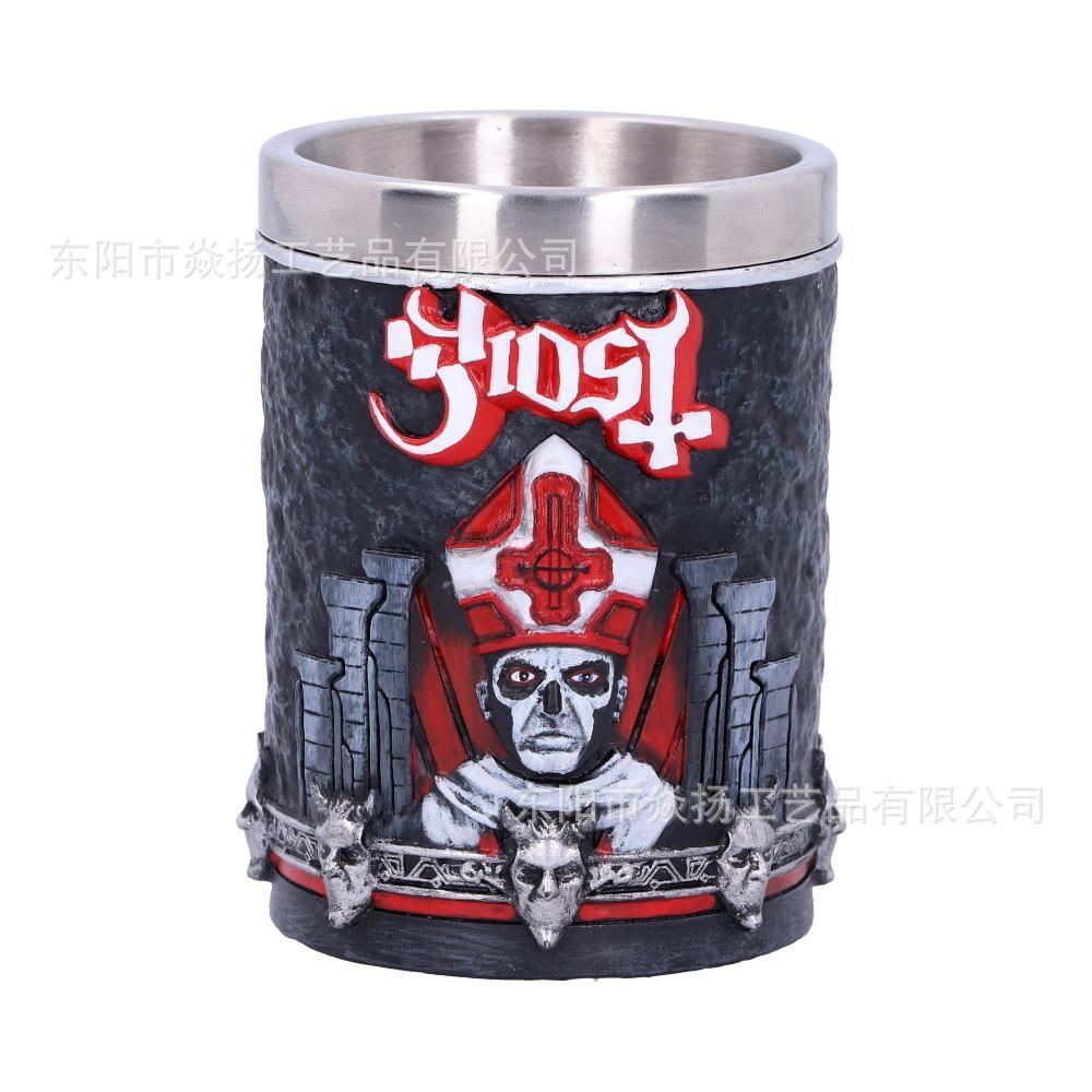 New Ghost Papa Ghost Papa สินค้าของที่ระลึก Ghost Papa Ghost Goblet Wallet Gift [yJf]
