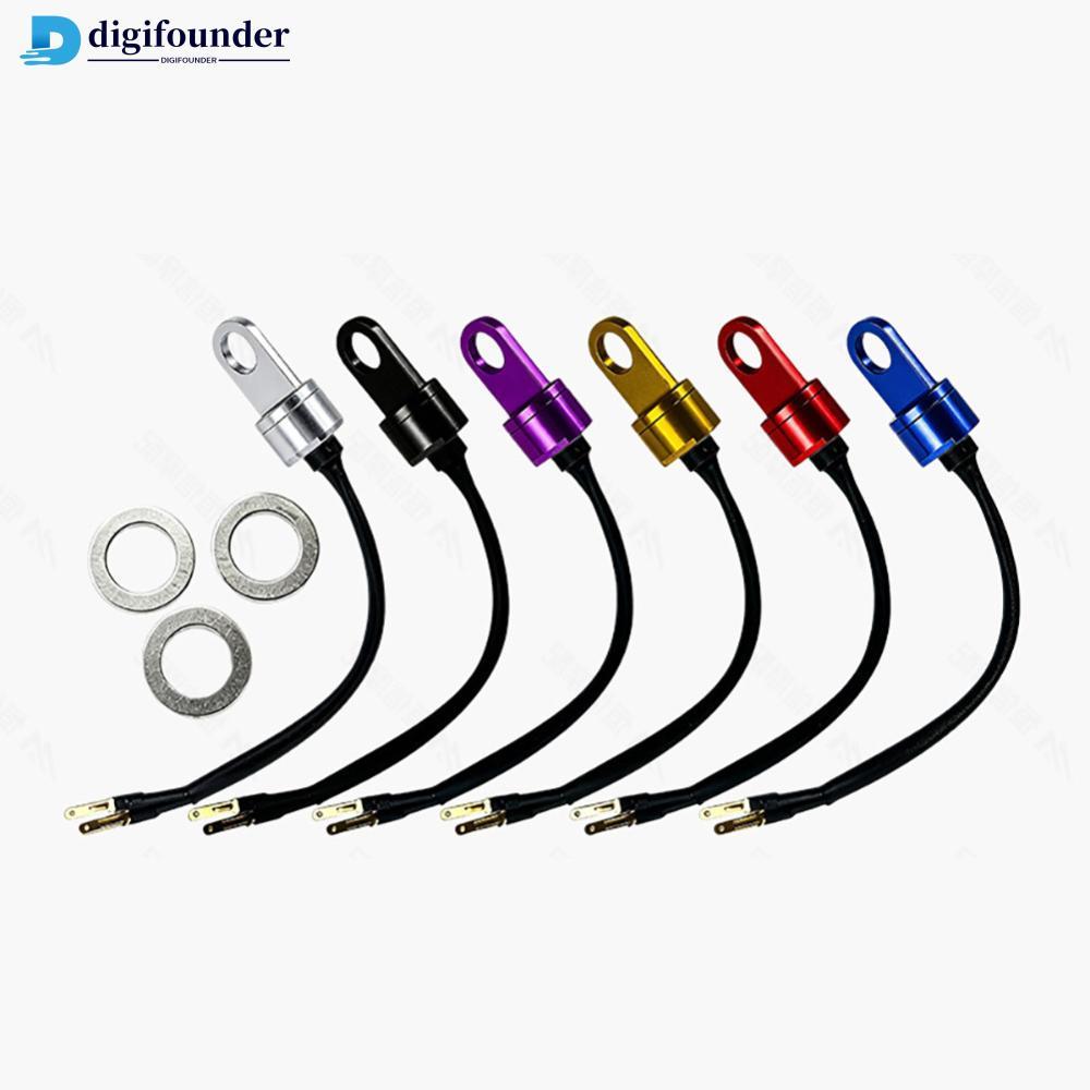 DIGIFOUNDER M10 Universal รถจักรยานยนต์ไฮดรอลิกไฟเบรค E-Bike ด้านข้าง Outlet Bolt เบรคตัดความเร็วลมก