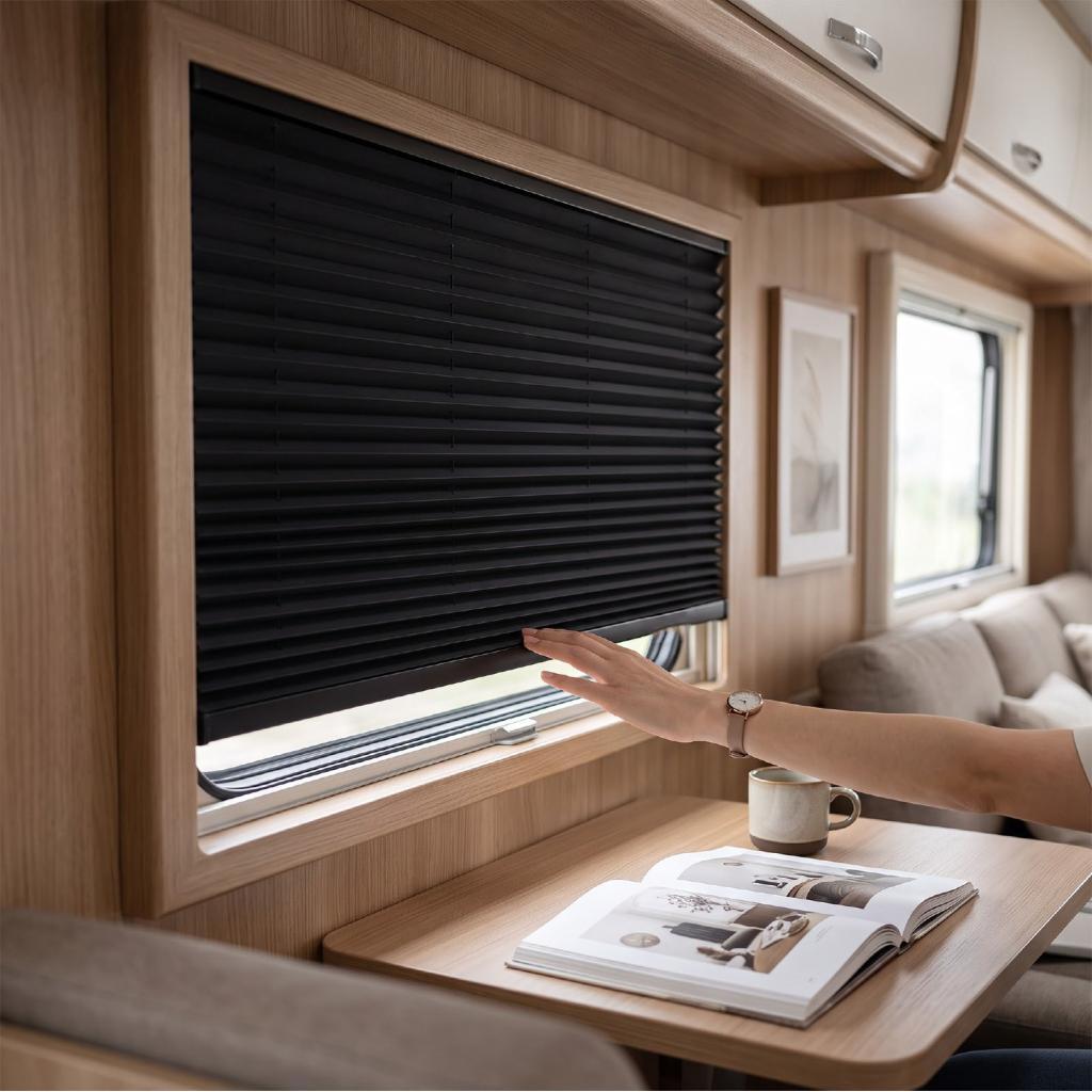Banapoy RV Window Blind สําหรับ Travel Trailer Motorhome Caravan