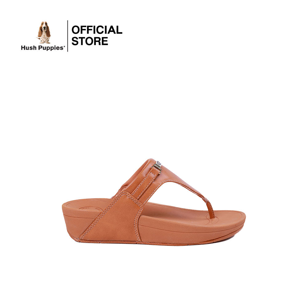 Hush Puppies รองเท้าผู้หญิง รุ่น HP PWSFQ5455F - สีน้ำตาล (รองเท้าแตะแบบสวม)