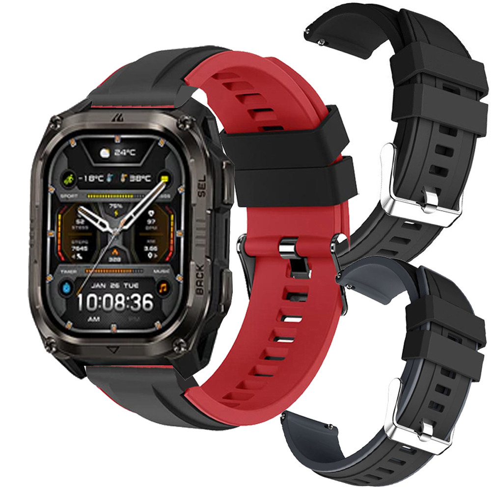 KOSPET PULSE 2 สมาร์ทนาฬิกาซิลิโคนสายรัดข้อมือสําหรับ KOSPET PULSE2 สมาร์ทวอท์ชสายคล้องคออุปกรณ์เสริ