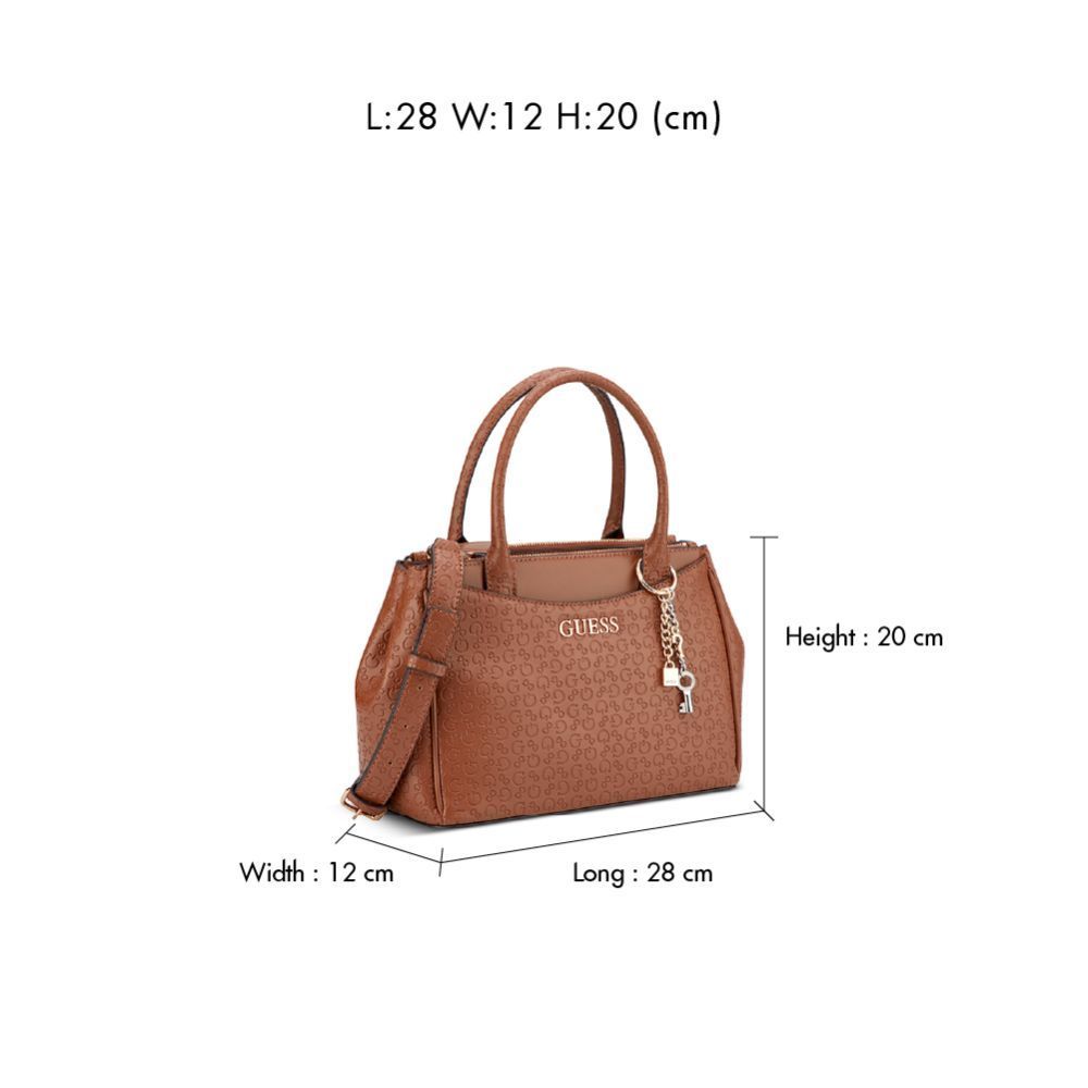 GUESS حقيبة ELLIOT Satchel — صورة 8