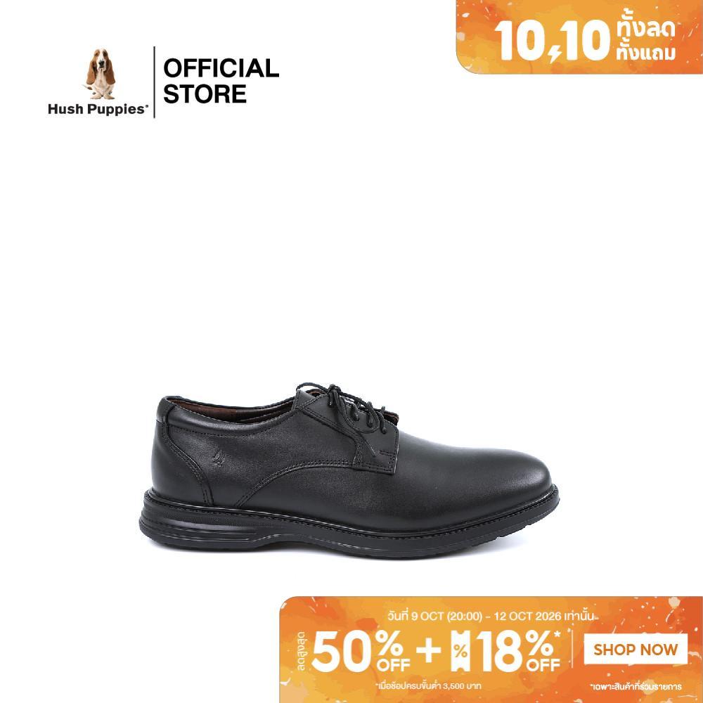Hush Puppies حذاء رجالي رسمي جلد طبيعي — أسود — صورة 2