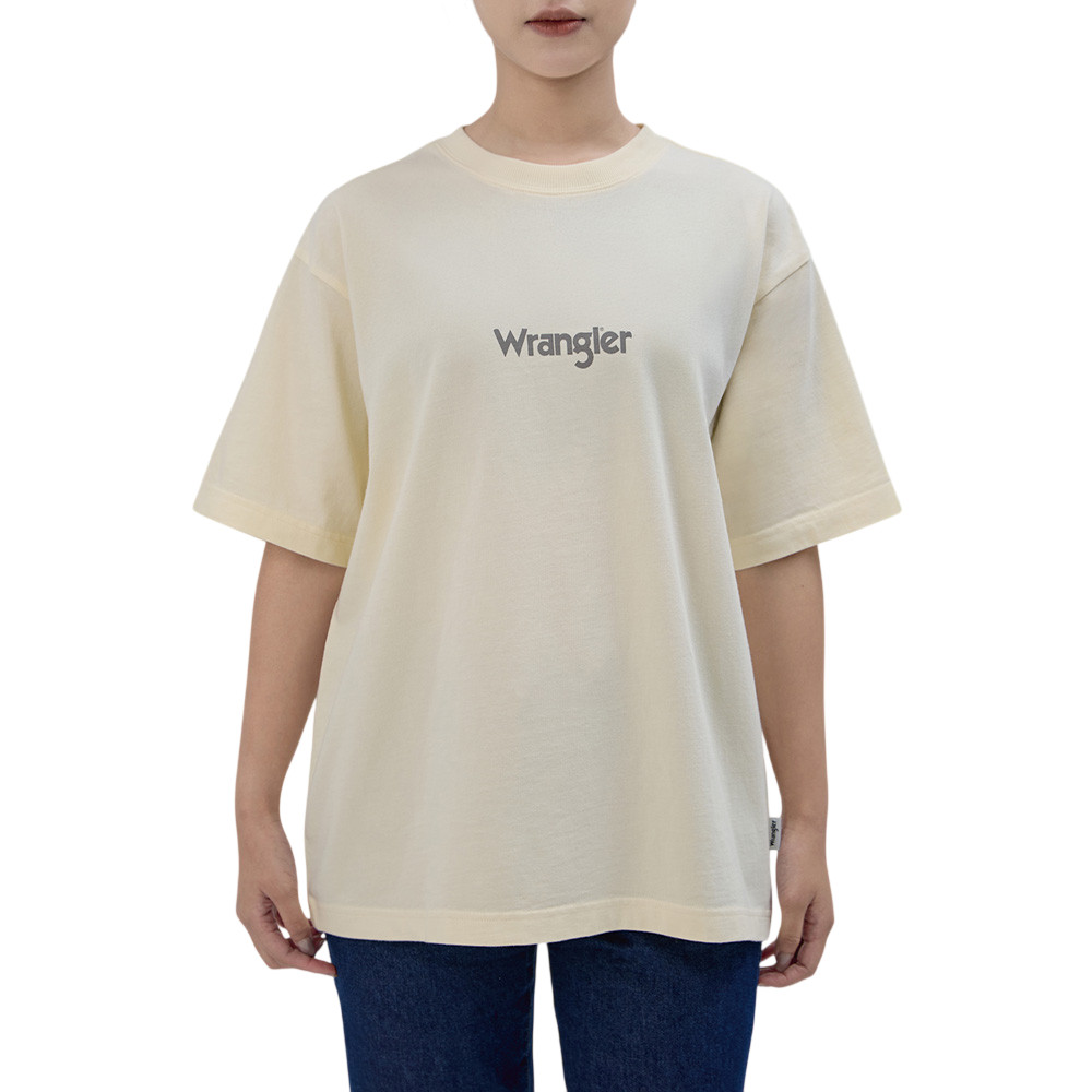 WRANGLER เสื้อยืดแขนสั้นผู้หญิง คอลเลคชั่น Everyday ทรง Relaxed รุ่น WR F325WTSSN02 สีเหลือง — صورة 2