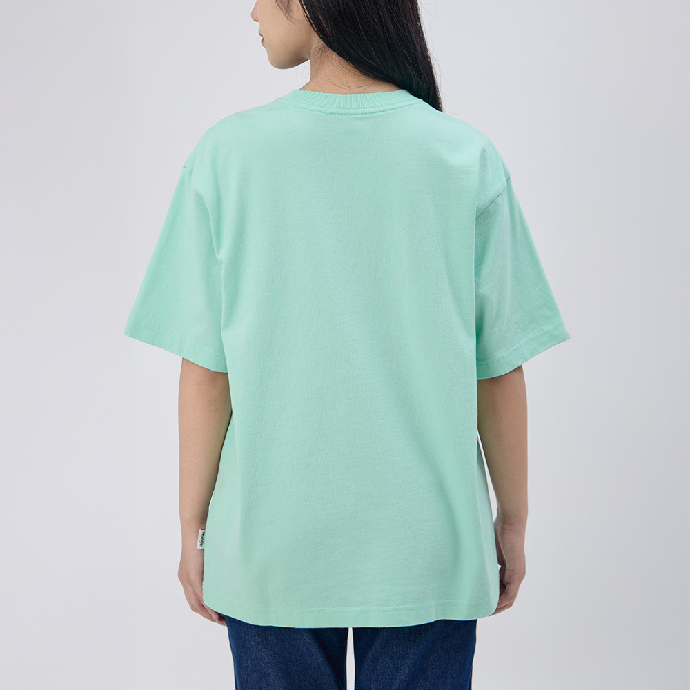 WRANGLER เสื้อยืดแขนสั้นผู้หญิง คอลเลคชั่น Everyday ทรง Relaxed รุ่น WR F325WTSSN03 สีเขียว — صورة 4