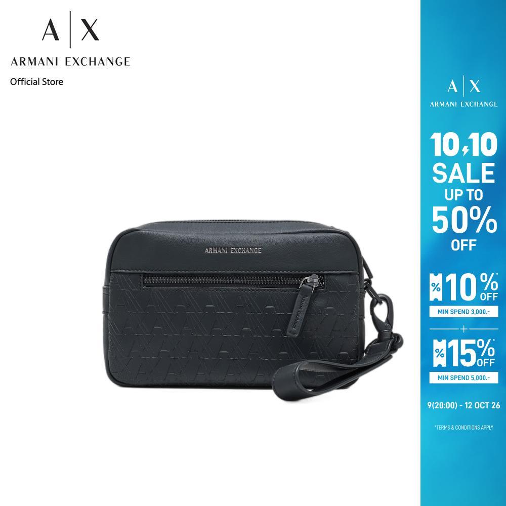 Armani Exchange حقيبة أدوات تجميل رجالية — أسود — صورة 2