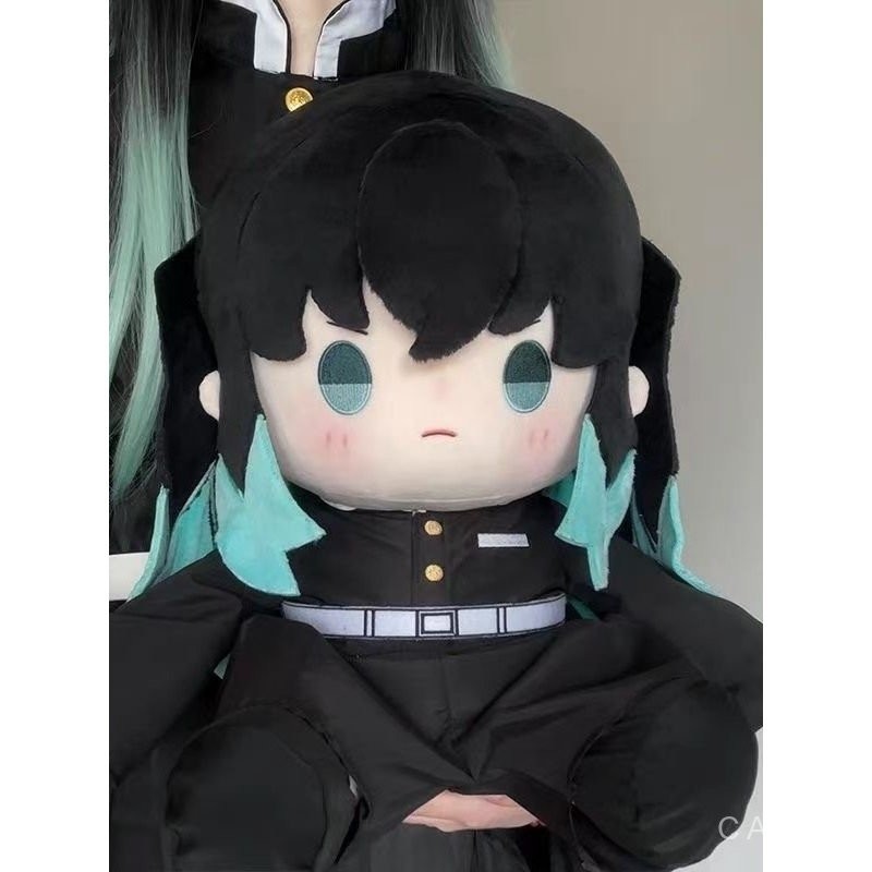 【พร้อมส่ง】ตุ๊กตา demon slayer figure demon slayer plush doll akaza buzzmod doma wcf ichiban kuji qpo