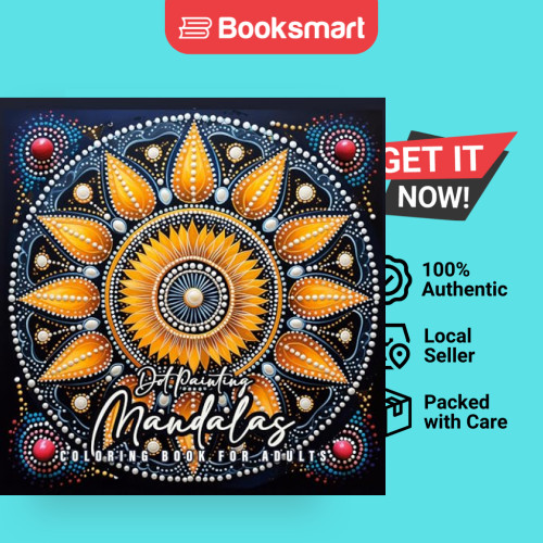 Dot Painting Mandala สมุดระบายสีสําหรับผู้ใหญ่ - ปกอ่อน - อังกฤษ - 9783758407734