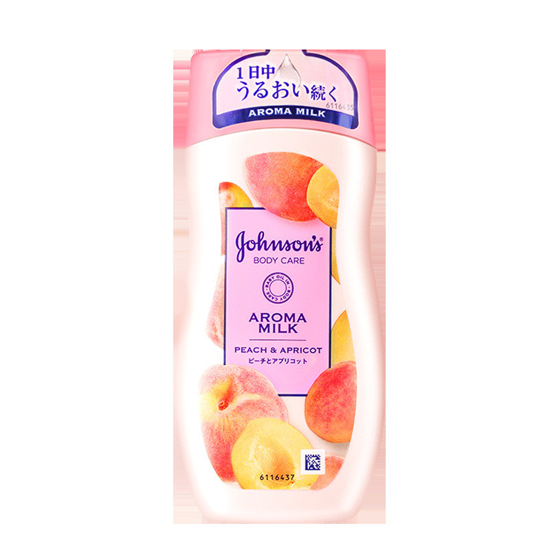 Johnson & Johnson Body Lotion Peach Sweet Apricot Body Lotion Body Moisturizing Essence Skin Lotion 