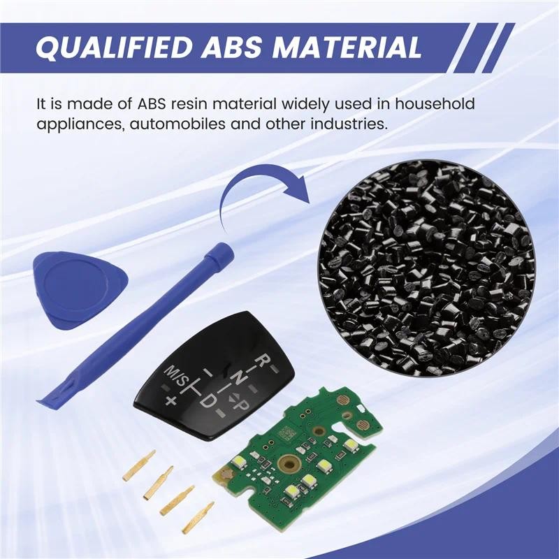 ABLZ-Car เกียร์ Shift Knob แผง W/LED แผงวงจรซ่อมสําหรับ BMW 2 3 5 6 7 X3 X4 X5 X6 LHD