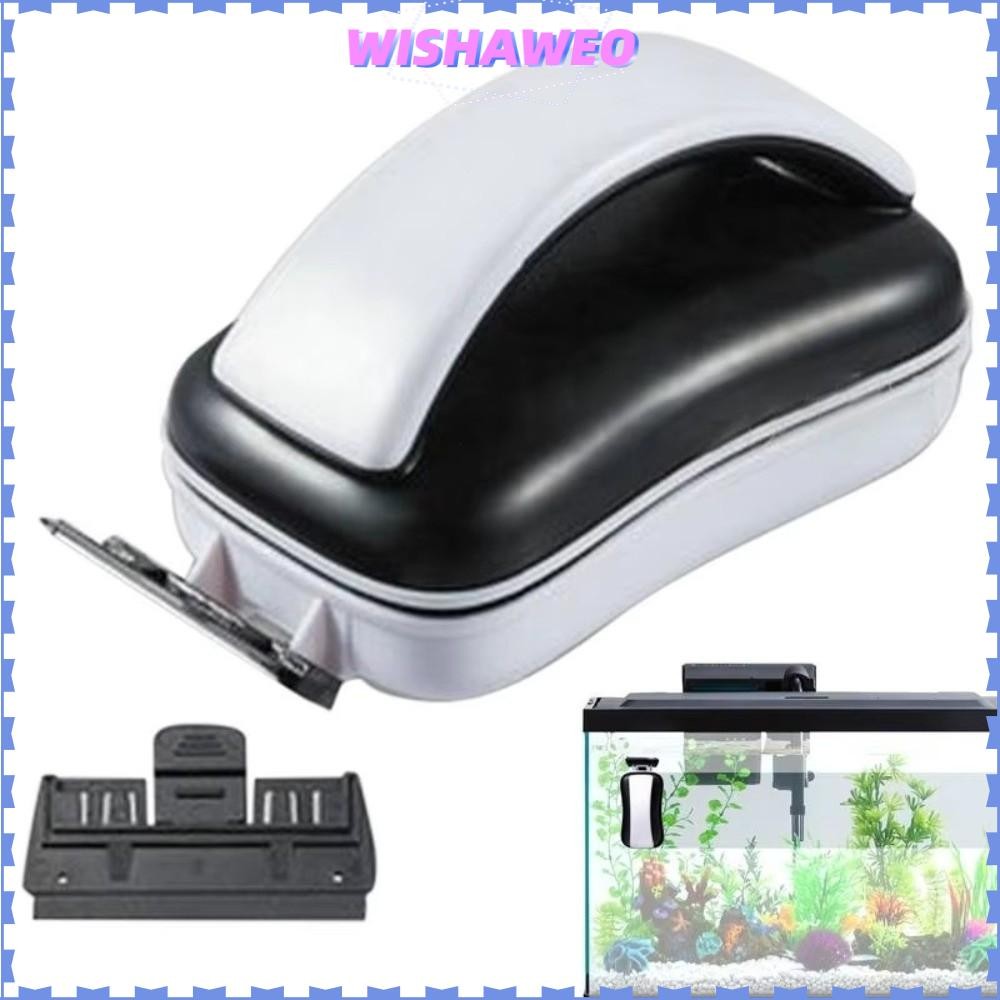 WISHAWEO Magnetic Aquarium Glass Cleaner, Magnetic Wear-resistant Glass Cleaner Brush, Professional 