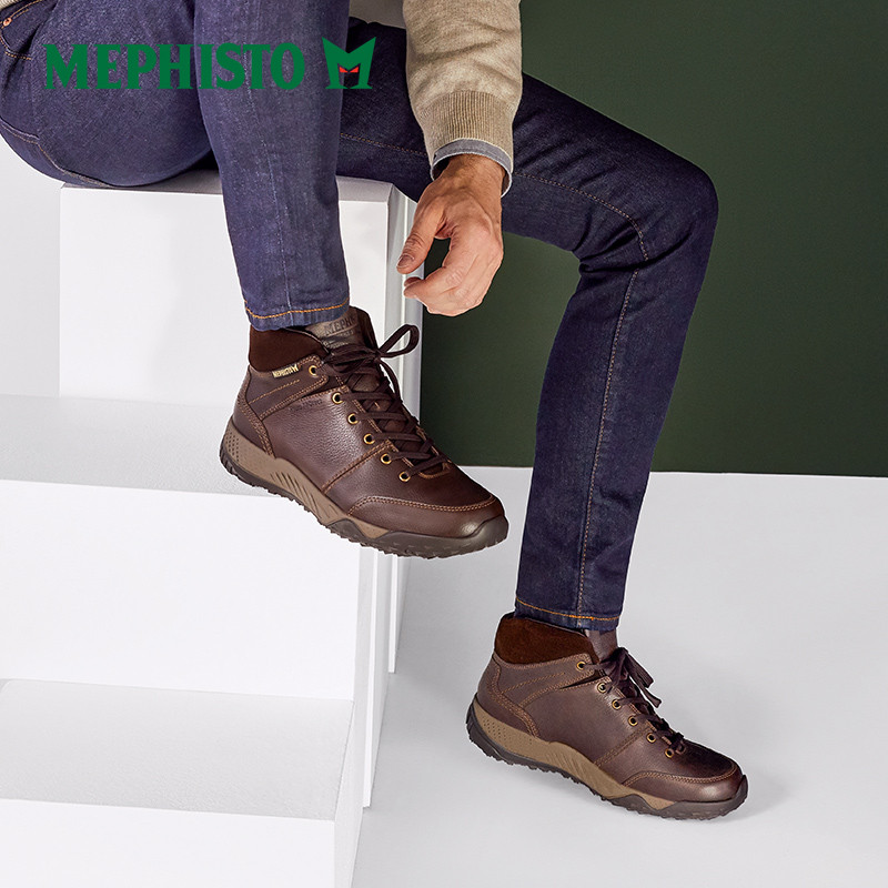 MEPHISTO/MEPHISTO สไตล์ใหม่กลางแจ้งปีนเขารองเท้าลําลองกันน้ํารองเท้าแฮนด์เมด FAUSTO