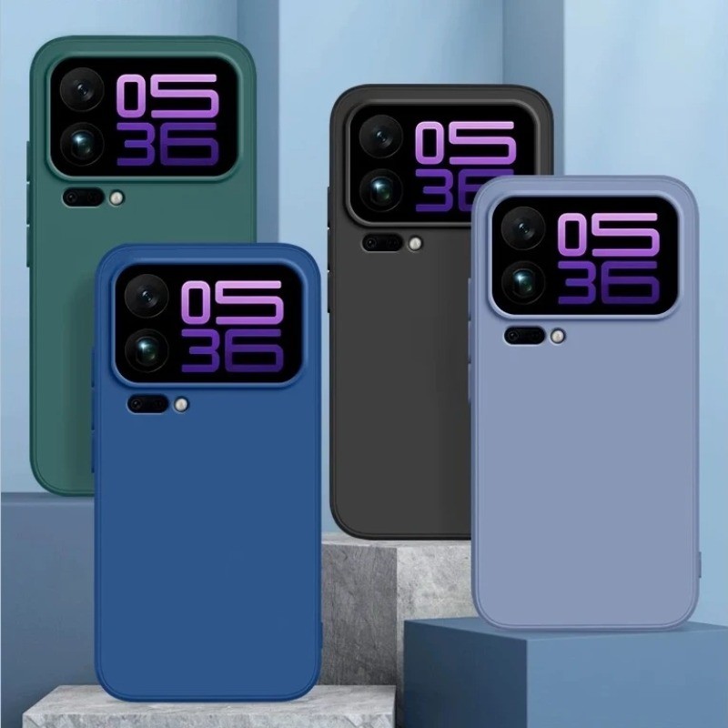 หรูหราซิลิโคนเหลวเคสโทรศัพท์สําหรับXiaomi 17 15T Pro Max Soft TPUซิลิโคนสําหรับXiaomi 17Pro 17ProMax 15TProโทรศัพท์ฝาหลังเชลล์อุปกรณ์ป้องกัน