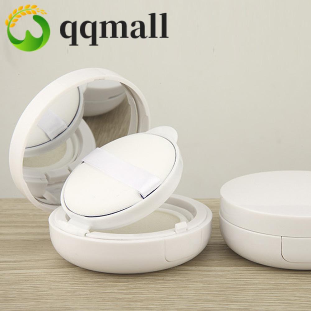 QQMALL Empty Air Cushion Puff Box Mini Sponge White Foundation DIY Box 15g/0.5oz Air Cushion Makeup 