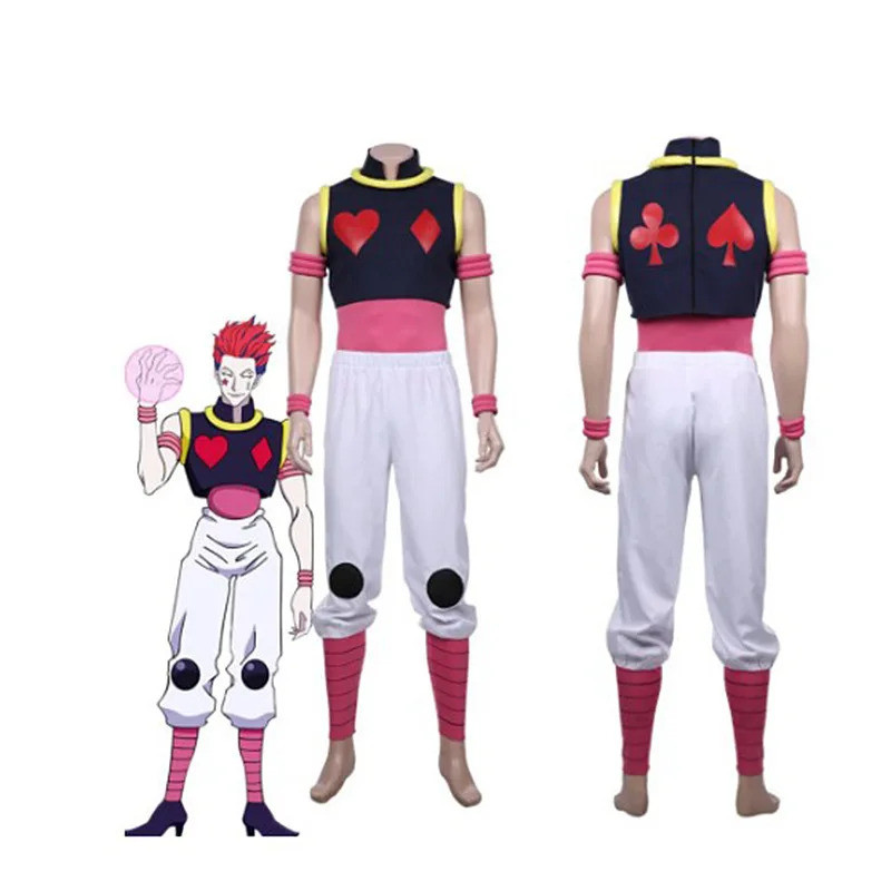 คอสเพลย์ Hisoka Unisex สำหรับ Halloween และการเล่นCosplay