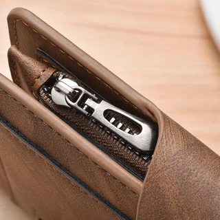 LABER LEE Mens Long Wallets Multi-function Business Clutch Bag Multi-card Large Capacity Mens Wallet Coin Pouch