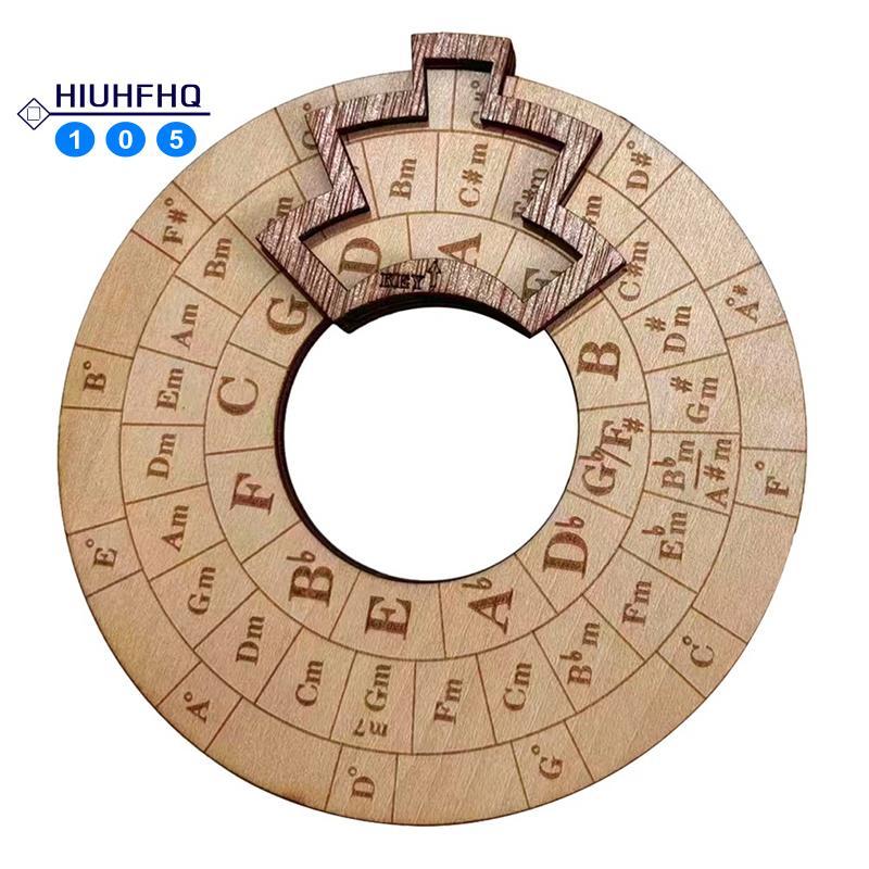 Hiuhfhq106เครื่องมือเมโลดี้ไม้เครื่องดนตรีไม้Melody MakerวงกลมของFifthsล้อ,วงกลมล้อไม้และดนตรีติดตั้