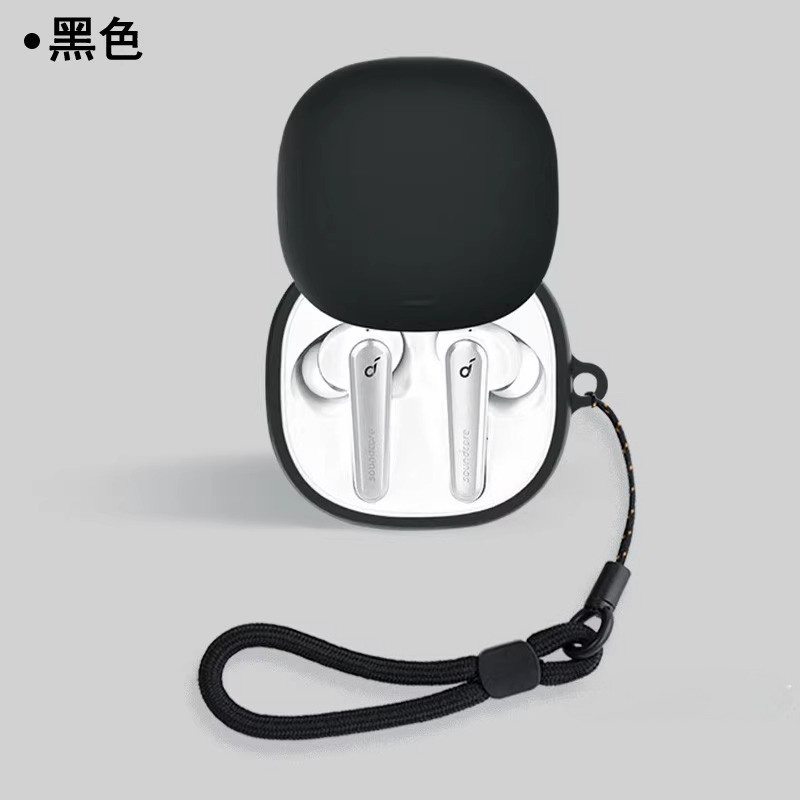 Case for Soundcore Liberty 5 Cute Lanyard Pendant Anker Soundcore Liberty 5 ANC Silicone Soft Case P