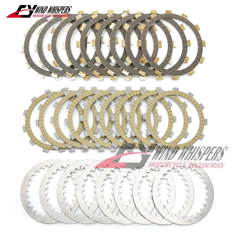 รถจักรยานยนต์กระดาษแรงเสียดทานแผ่นคลัทช์แผ่นดิสก์ชุดสําหรับ Yamaha YZF R6 YZF-R6 2006-2023 YZF-R6S Y