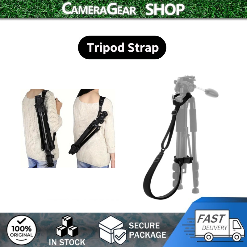 กล้องขาตั้งกล้อง Monopod สําหรับ Manfrotto BENRO ขาตั้งกล้อง, ปรับ & Quick-Release Neoprene ไหล่คอสล