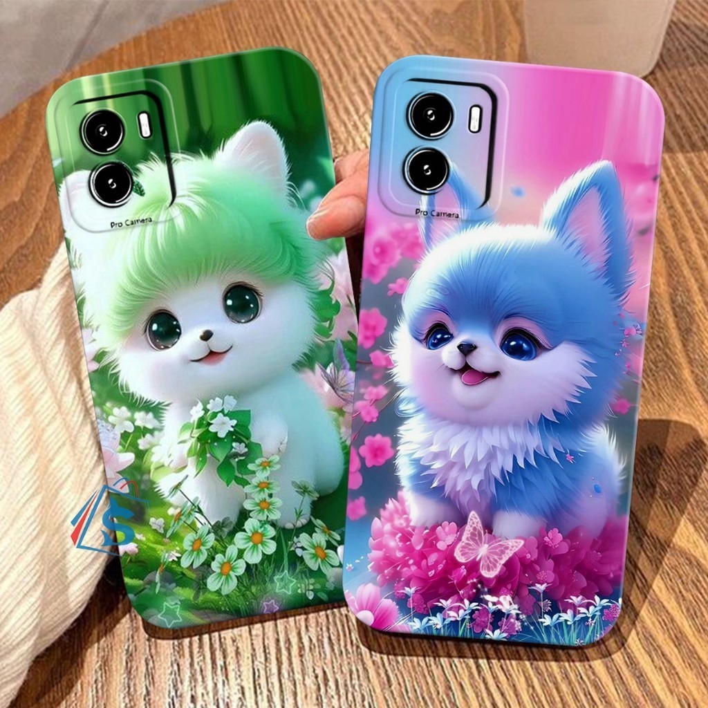HP Softcase Vivo Y15S Y01 Y15A Y01A Y91C Y1S Y16 Beautiful Cat Motif - เคส Vivo - เคส Vivo - ปลอกโทร